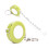 Mini mètre ruban souple 1 pièce porte-clés vert 8