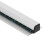 Porte-billets mural en alliage d'aluminium 40 cm Menu 12