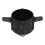 Dripper per caffè pieghevole in acciaio inossidabile a due strati 6 cm 14