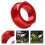 Écrou d'axe de roue arrière en aluminium M22x1.5 rouge pour KX125 4