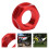 Écrou d'axe de roue arrière en aluminium M22x1.5 rouge pour KX125 9