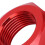 Écrou d'axe de roue arrière en aluminium M22x1.5 rouge pour KX125 6