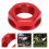 Écrou d'axe de roue arrière en aluminium M22x1.5 rouge pour KX125 3
