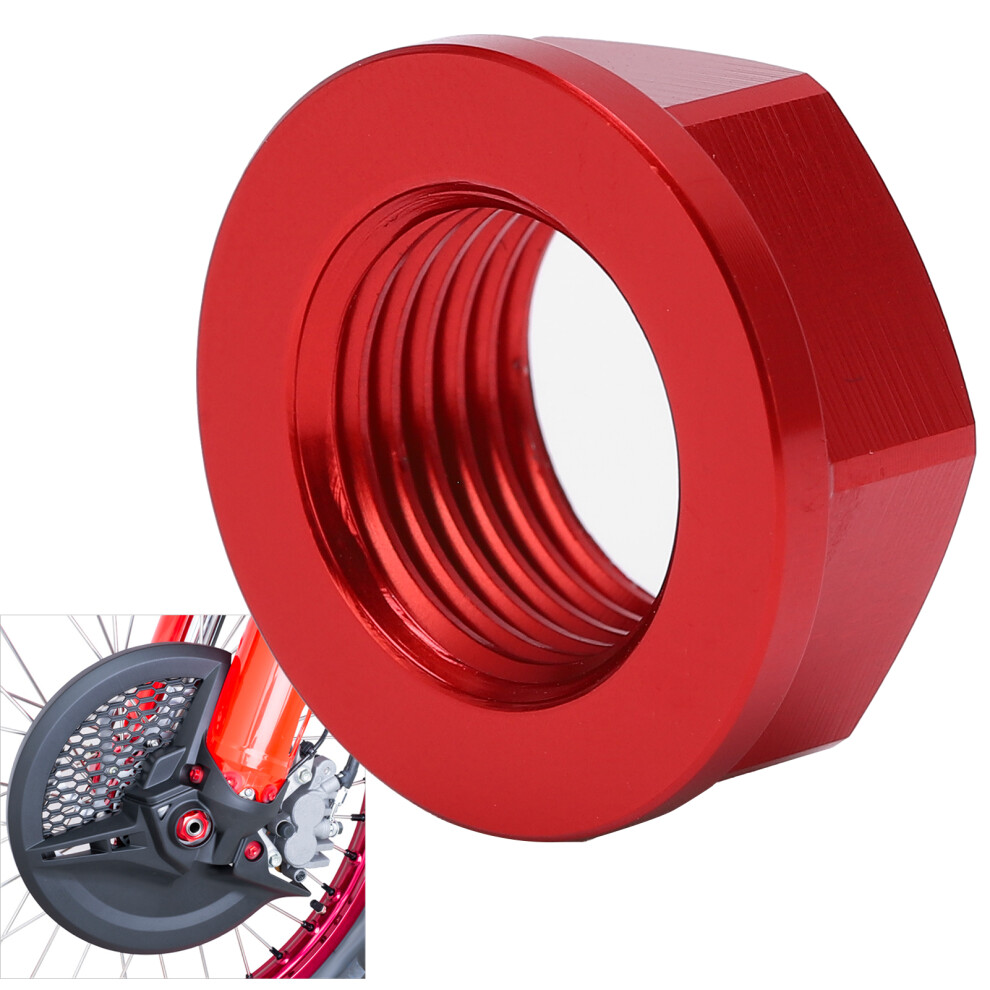 Motorcycle Front Wheel Axle Screw Nut M16x1.5 Replacement For Crf250r/Crf450r/Crf250rxred 7601322419193