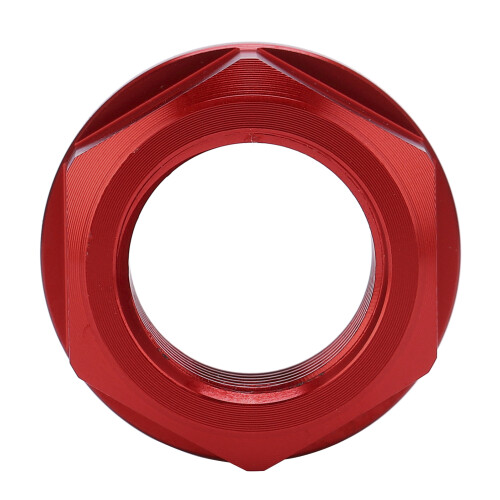 Écrou d'axe de roue avant M16x1,5 pour CRF250R/450R rouge 2