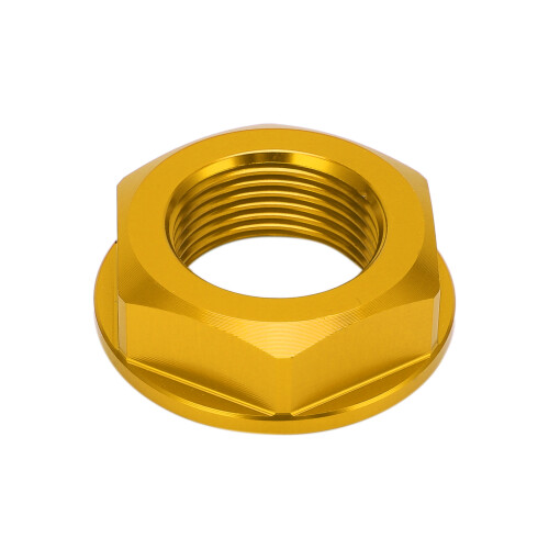 M22x1.5 Écrou d'axe de roue arrière doré pour KX125