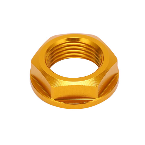 Écrou d’essieu avant M18x1,5 doré pour KLX450R 08-19 1