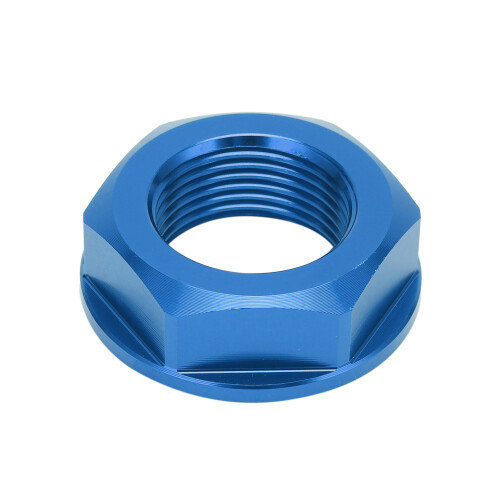 Dado dell'assale posteriore M22x1.5 per KX125 2003-2008 Blu 1