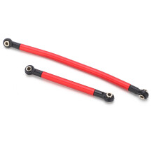 Kit barra sterzo in lega di alluminio da 25 g Rosso SCX10 90046-90047