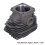 Alesaggio da 50 mm Pistone assemblato da 12 mm per MS440 044 Metal 12