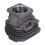 Alesaggio da 50 mm Pistone assemblato da 12 mm per MS440 044 Metal 10