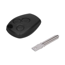 PCF7961M 433MHz chiavetta remota in ABS nera a 3 pulsanti, 200 mAh