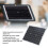 20W 18V Solar Panel USB-Ladegerät, Tragbar, Wasserdicht 42x28cm 12