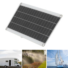 20W polykrystallines Solar-Panel mit Doppel-USB-Ladegerät, 44x20cm
