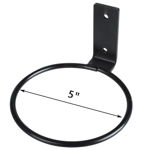 Portavaso da parete nero 4/5/6/8 pollici 1