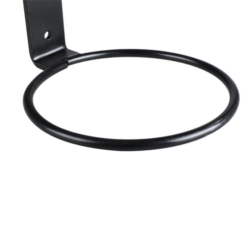 Portavaso da parete nero 4/5/6/8 pollici
