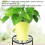Support sur pied pour pots de fleurs 22.6x22.6x12 noir 10