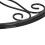 Support sur pied pour pots de fleurs 22.6x22.6x12 noir 13
