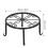 Support sur pied pour pots de fleurs 22.6x22.6x12 noir 11