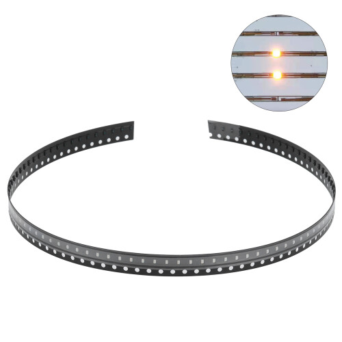 100 pezzi 0603 Serie SMD LED giallo 150-170mcd 1