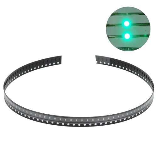 LED SMD série 0603 100 pièces émeraude 2800-3200K 1