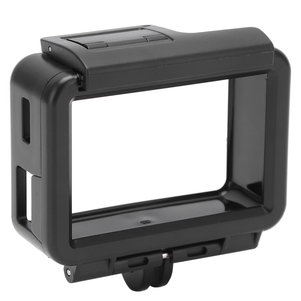 Action Camera Frame Mount Plastic Frame Case For Sjcam Sj10 Action Camera Accessories Black 4961322422320