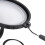 Mennon blanc 77 mm capuchon d'objectif en plastique 3 po 5