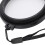 Mennon 62 mm capuchon d'objectif blanc en plastique 6