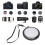 Mennon 62 mm capuchon d'objectif blanc en plastique 13