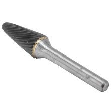 LX1228M06 Fresa a carburo 12 mm/6 mm a doppio taglio metallico