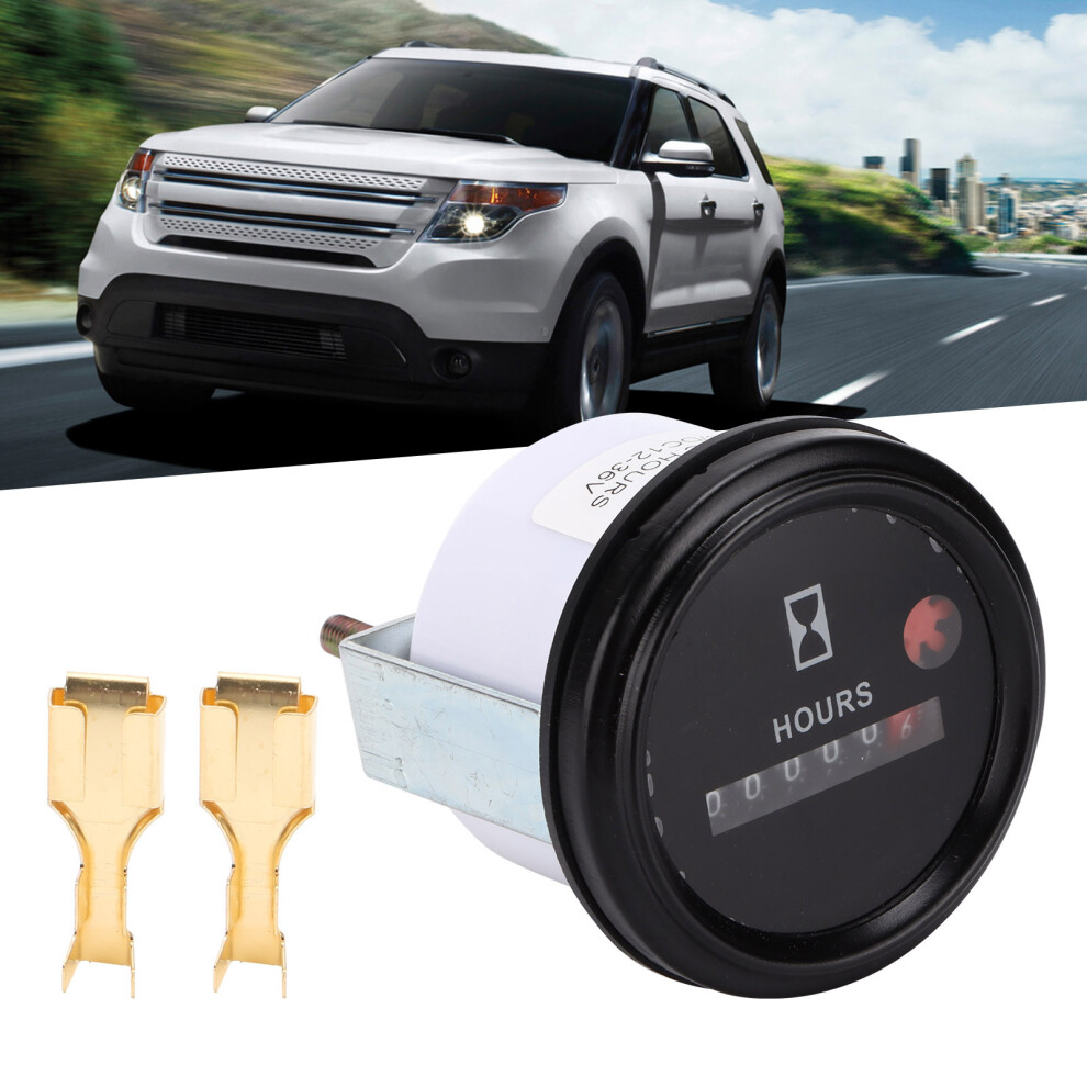 Sh748 Antivibration Hour Tester Quartz Hour Meter Gauge Timing Tool For Motorcycle Automobiles 9411322423469