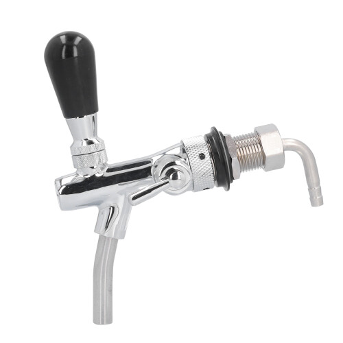 Rubinetto birra G5/8 ottone SS+Cu rubinetto per fusto regolabile 1