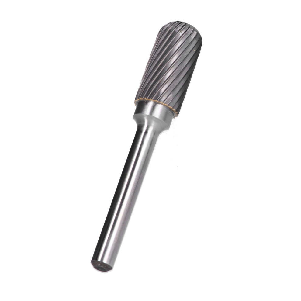 Carbide Burr High Hardness Accuracy Portable Use Easily Tungsten Steel Grinding Head For Metal Productssingle Groove 7621322423846