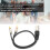 Câble diviseur XLR mâle vers 2 RCA 1m/3.3ft 6