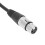 Câble équilibré 6,35 mm XLR(F) vers TRS, longueur 3 m / 9,8 ft 6
