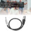 Câble équilibré 6,35 mm XLR(F) vers TRS, longueur 3 m / 9,8 ft 3