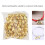 Oro 50 pezzi Campanelle piccole da 14 mm Ferro con foro 12