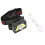 Lampada frontale USB compatta, 1000 mAh, ABS, XPG/COB 2