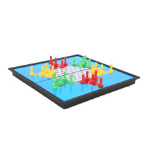 Magnetic Chinese Checkers Halma Travel Set for Travel Family Party Game for Children