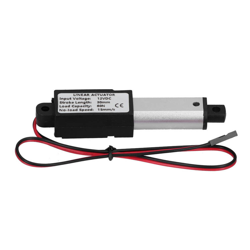 Mini Electric Linear Actuator Waterproof Micro Small Motion Dc12v 30Mm Stroke For Robot Diyforce 60N Speed 15Mm/S 9481322425404
