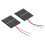 Mini-Solarmodule 2 Stück 43x55mm Polysilizium-Module für Solarstrom 0,4W 1,5V 14