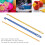 Set uncinetto in alluminio 3 pezzi 2.75mm 4mm 6mm argento 10