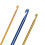 Set uncinetto in alluminio 3 pezzi 2.75mm 4mm 6mm argento 9