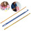 Set uncinetto in alluminio 3 pezzi 2.75mm 4mm 6mm argento 1