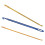 Set uncinetto in alluminio 3 pezzi 2.75mm 4mm 6mm argento 5