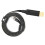 US013 Cavo console USB-RJ45 da 1,5 m Nero 4