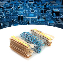 300Pcs Resistors 30 Values 10Ω1MΩ 1/4W 1% Metal Film Resistor Kit Electronic Components