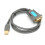 Serielle Kabel US015, USB auf RS-232, 1 m, Grau 16