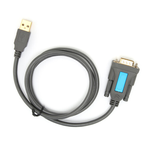 Serielle Kabel US015, USB auf RS-232, 1 m, Grau
