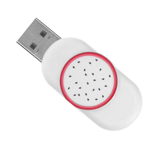 Clé USB en forme de fruit du dragon 32 Go mini rose